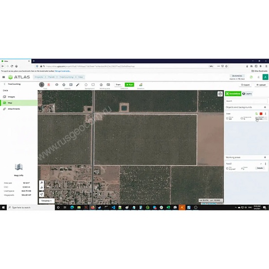 Программное обеспечение DJI UgCS ATLAS AI