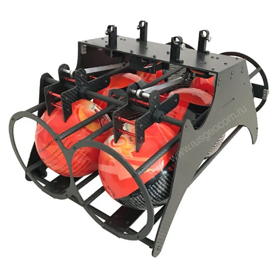 Система сброса шаров для пожаротушения для квадрокоптера DJI Matrice 600 Pro