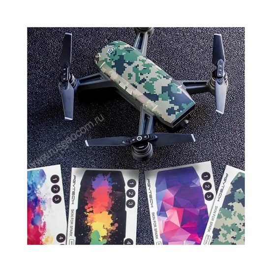 Набор наклеек D3/D5/D6/CA4 PGYTECH для DJI Spark