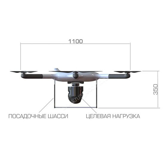 Гексакоптер Supercam X6M2