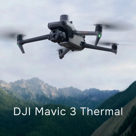 Квадрокоптер DJI Mavic 3 Thermal (Universal Edition), gray (серый)