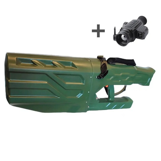 Ружье против дронов ПАРС-С (Степашка) + тепловизионный прицел Dali RS550-640L