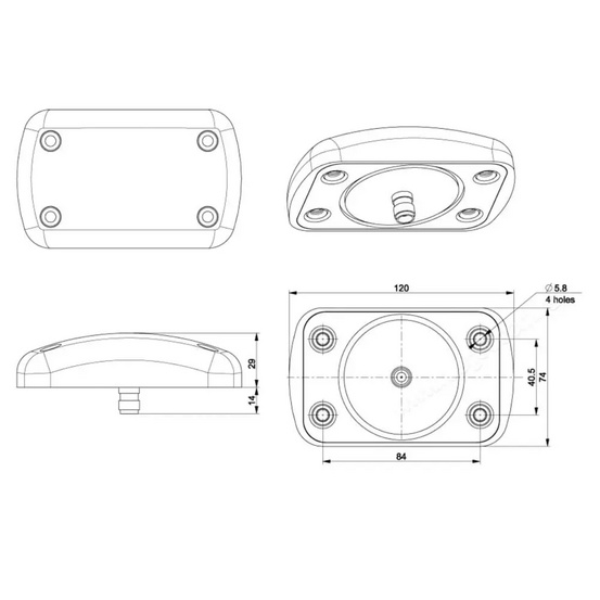GNSS антенна Javad AirAnt