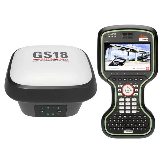 Комплект GNSS-приемника ровера Leica GS18T (GSM и радио)+CS20 Disto