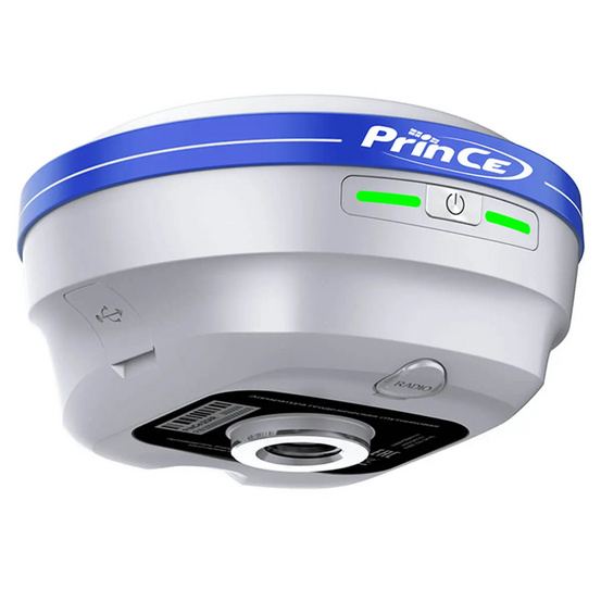 Комплект GNSS-приёмника PrinCe iBase с PrinCe i20AR и контроллером PrinCe HCE600