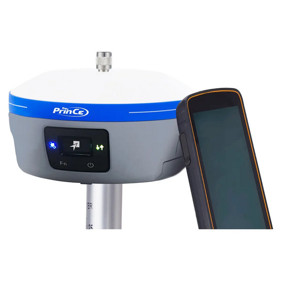 Комплект GNSS-приёмника PrinCe iBase с PrinCe i20AR и контроллером PrinCe HCE600