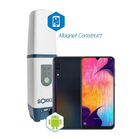 Комплект ГНСС Sokkia GCX3 + Смартфон с ПО Magnet Construct (12 месяцев)