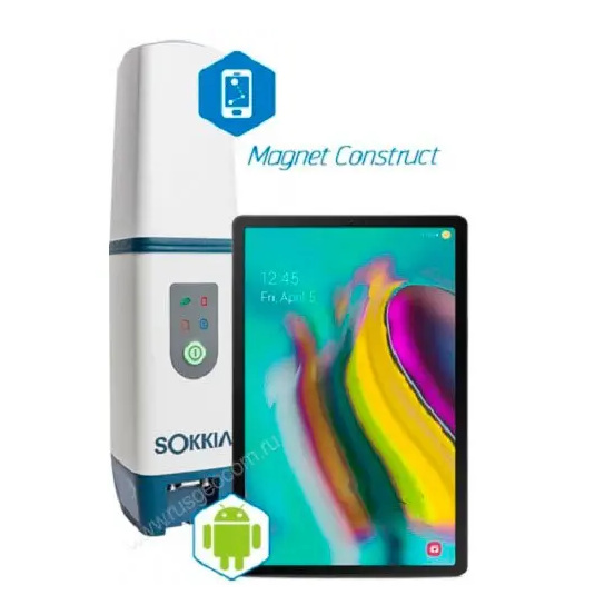 Комплект ГНСС Sokkia GCX3 + Планшет с ПО Magnet Construct (12 месяцев)