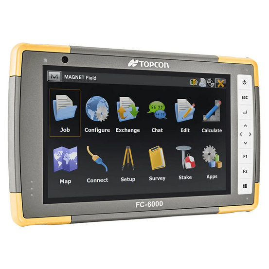 Комплект из двух приемников Topcon Hiper VR UHF/GSM и контроллера FC-6000 с GSM-модемом