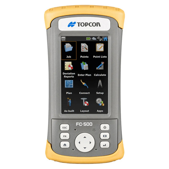 Комплект приемника Topcon Hiper VR UHF/GSM и контроллера FC-500