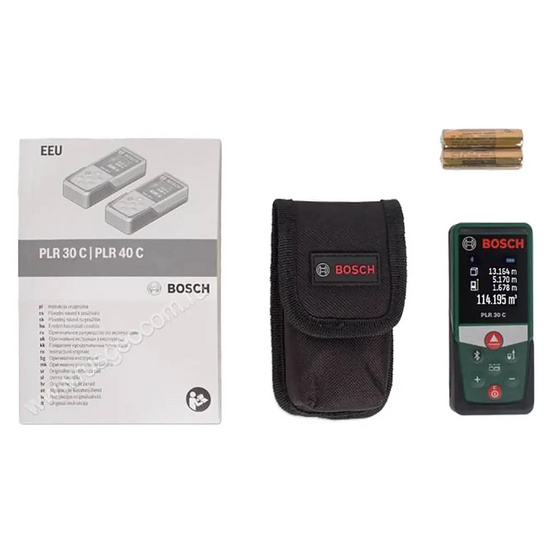 Лазерный дальномер BOSCH PLR 30 C с калибровкой