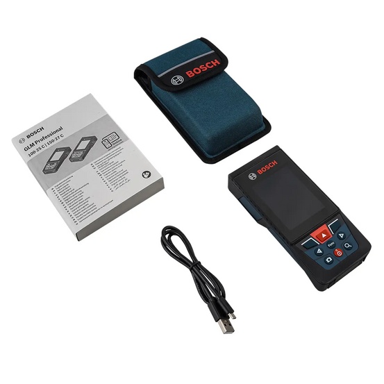 Лазерный дальномер Bosch GLM 150-27 C Professional (0.601.072.Z00) с калибровкой
