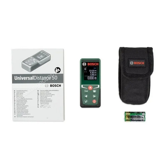 Лазерный дальномер Bosch Universal Distance 50