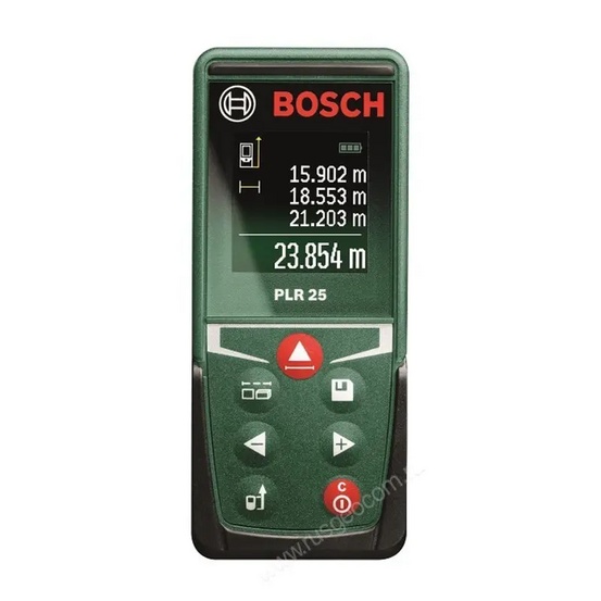 Лазерный дальномер BOSCH PLR 25