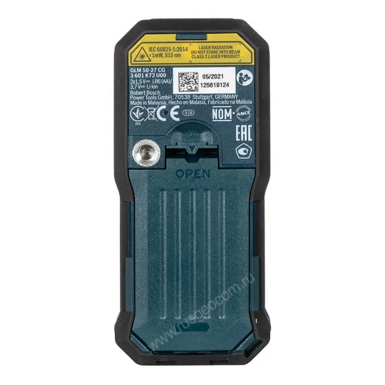 Лазерный дальномер Bosch GLM 50-27 CG Professional (0.601.072.U00) зелёный