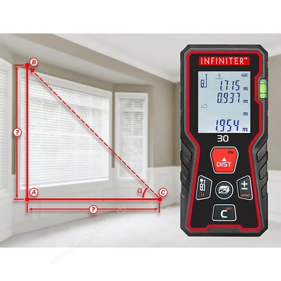 Лазерный дальномер Condtrol INFINITER 30 с калибровкой