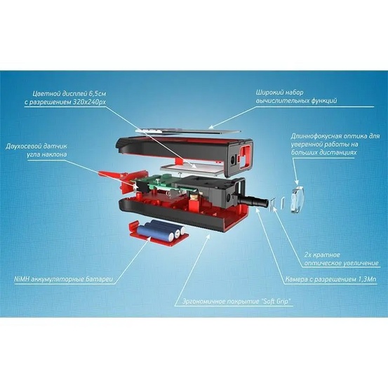 Лазерный дальномер-рулетка CONDTROL XP4 Pro