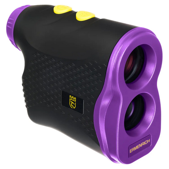 Лазерный строительный дальномер Ermenrich LR1500 фиолетовый