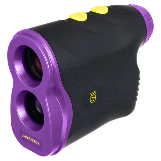 Лазерный строительный дальномер Ermenrich LR1500 фиолетовый