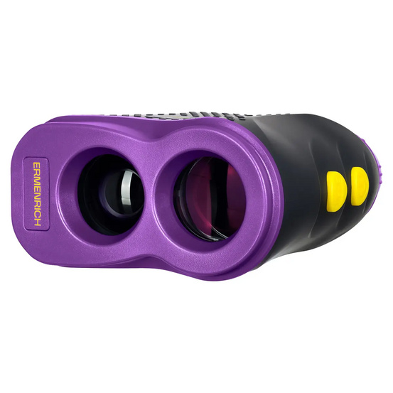 Лазерный строительный дальномер Ermenrich LR1500 фиолетовый