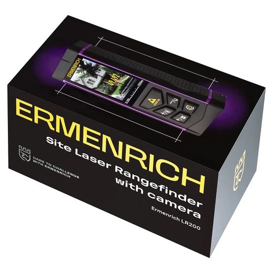 Лазерная рулетка с камерой Ermenrich PRO LR200