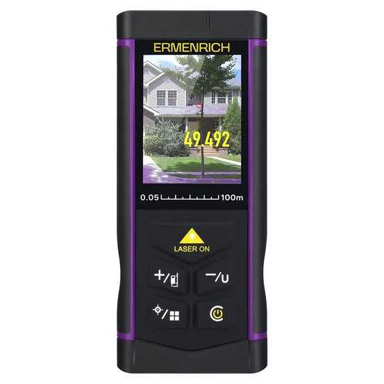 Лазерная рулетка с камерой Ermenrich PRO LR100
