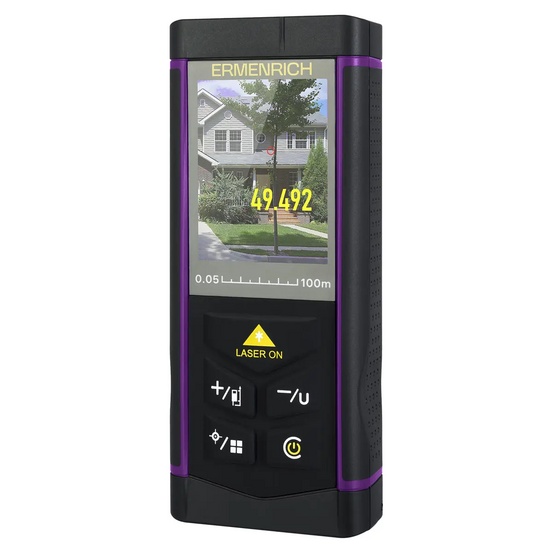 Лазерная рулетка с камерой Ermenrich PRO LR100