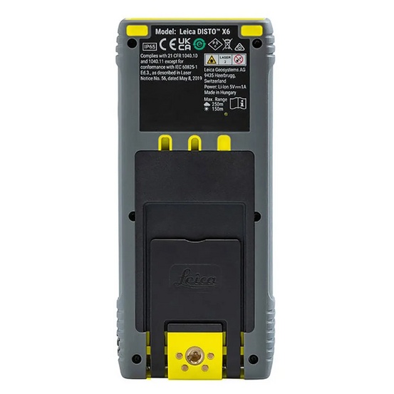 Лазерный дальномер Leica DISTO X6