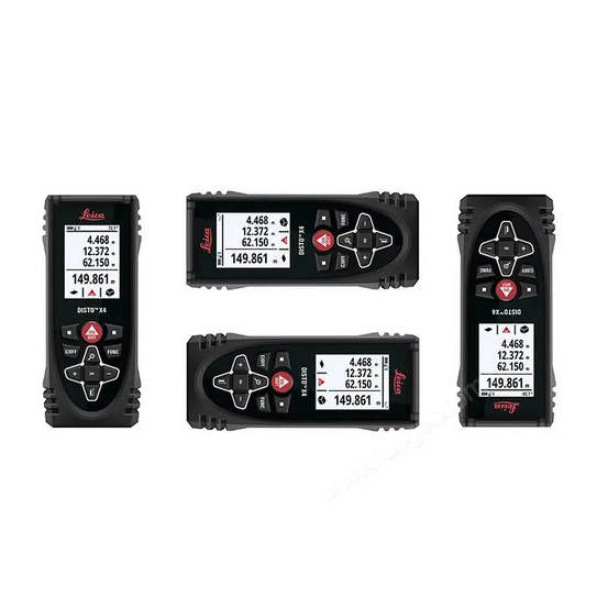 Комплект лазерного дальномера Leica Disto X4