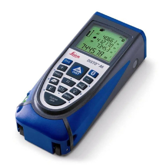 Лазерный дальномер Leica disto a6
