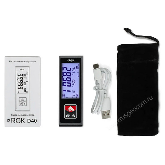 Лазерный дальномер RGK D40