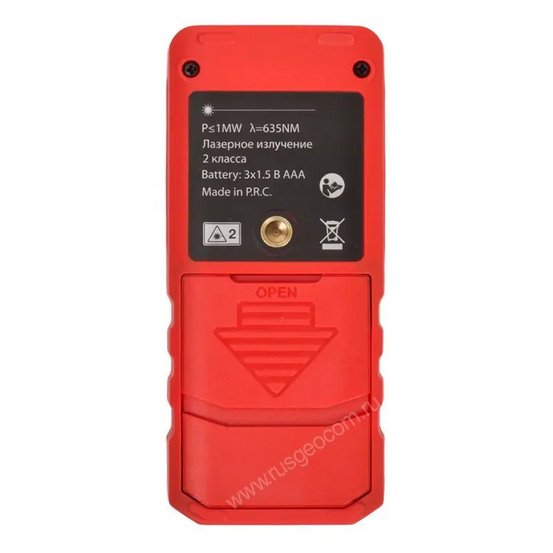 Лазерный дальномер RGK DL100 (с поверкой)