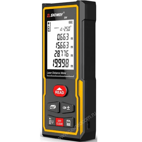 Лазерный дальномер SNDWAY SW-DS80 с калибровкой