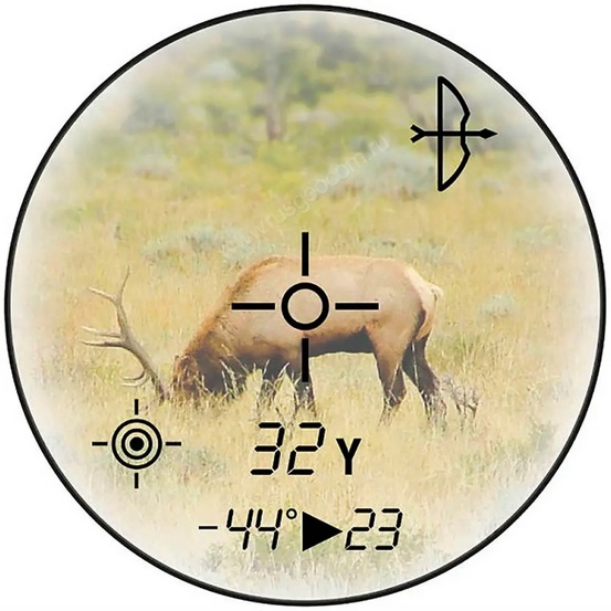 Оптический дальномер Bushnell Trophy Xtreme с калибровкой