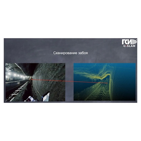 Мобильный лазерный сканер GOSLAM RS300