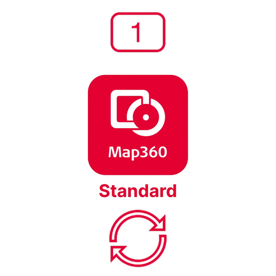 Право на обновление ПО Leica MAP 360 Standard CCP на один год