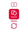 Право на обновление ПО Leica MAP 360 Sketch CCP на два года