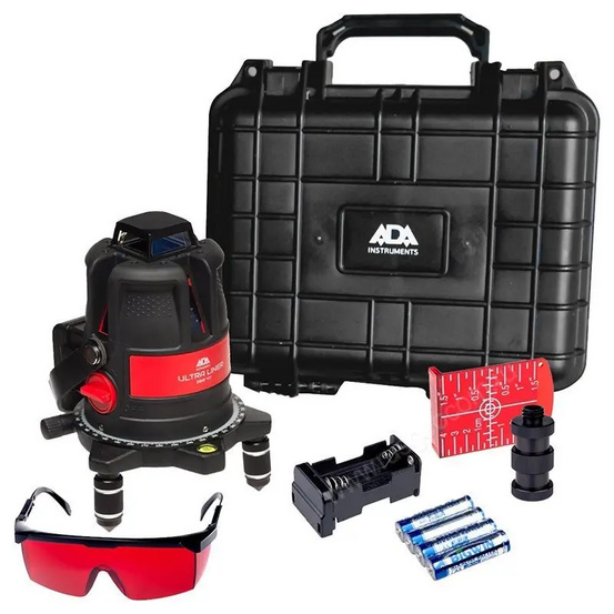 Лазерный уровень ADA Ultraliner 360 2V с калибровкой