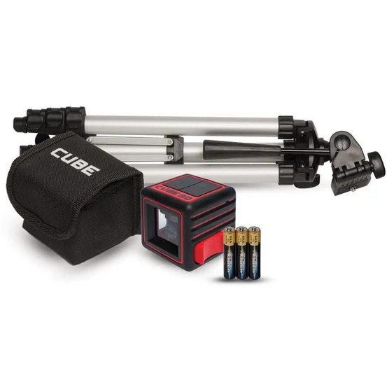 Лазерный уровень ADA Cube 3D Professional Edition с калибровкой