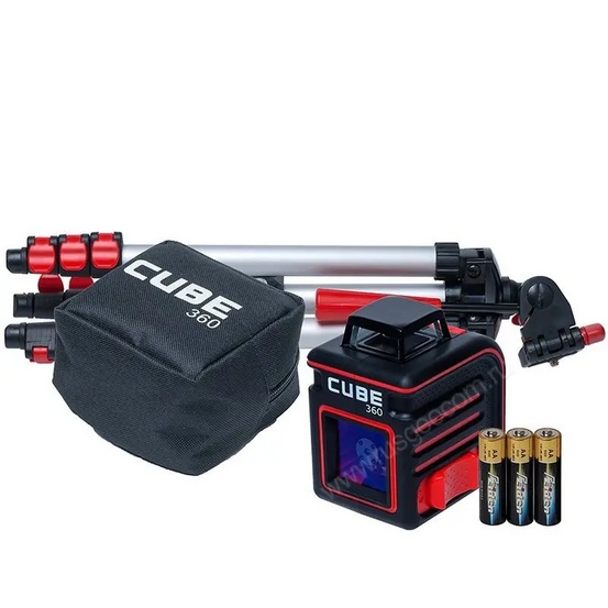 Лазерный уровень ADA Cube 360 Professional Edition с калибровкой