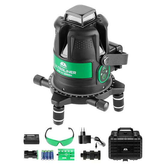 Лазерный уровень ADA Ultraliner 360 4V GREEN