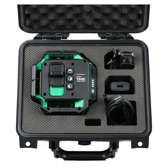 Лазерный уровень ADA LaserTANK 4-360 GREEN Ultimate Edition
