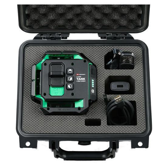 Лазерный уровень ADA LaserTANK 4-360 GREEN Basic Edition