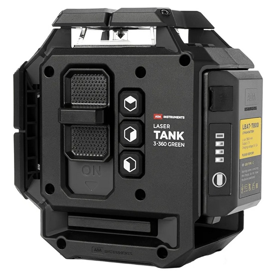 Лазерный уровень ADA LaserTANK 3-360 GREEN Basic Edition