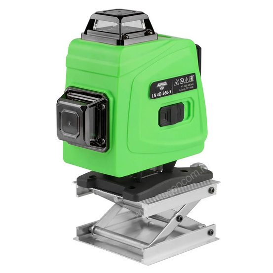 Лазерный уровень AMO LN 4D-360-5 с зеленым лучом