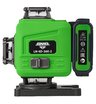 Лазерный уровень AMO LN 4D-360-2 с калибровкой с зеленым лучом