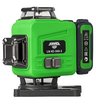 Лазерный уровень AMO LN 4D-360-2 с зеленым лучом