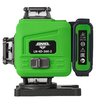 Лазерный уровень AMO LN 4D-360-2 с зеленым лучом