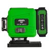Лазерный уровень AMO LN 3D-360-2 с калибровкой с зеленым лучом