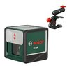 Лазерный уровень BOSCH Quigo III с калибровкой с держателем MM2